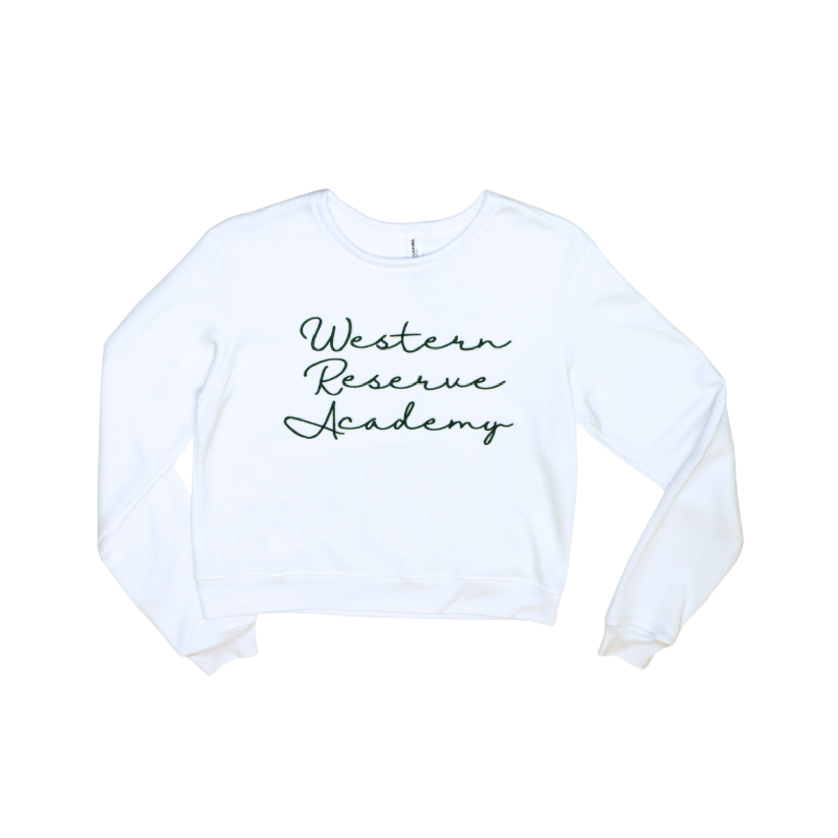 Magnolia Blu Women's White Crew Sweatshirt #4