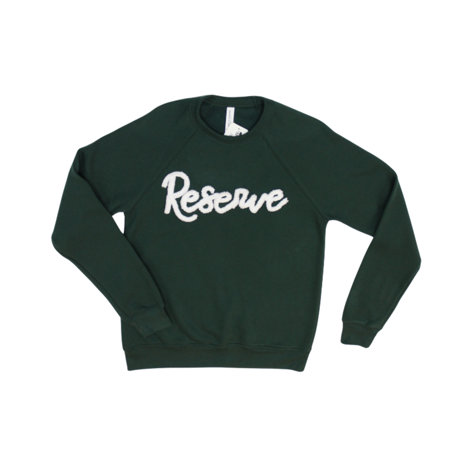 Magnolia Blu Unisex Hunter Green Crew Sweatshirt #8