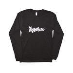 Magnolia Blu Unisex Long Sleeve Black Tee w/Reserve Chenille Embroidery