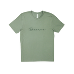 Magnolia Blu Men's Short Sleeve Green Tee w/Reserve Green Embroidery