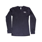 Magnolia Blu Ladies Long Sleeve Black Tee WRA Left Chest Logo