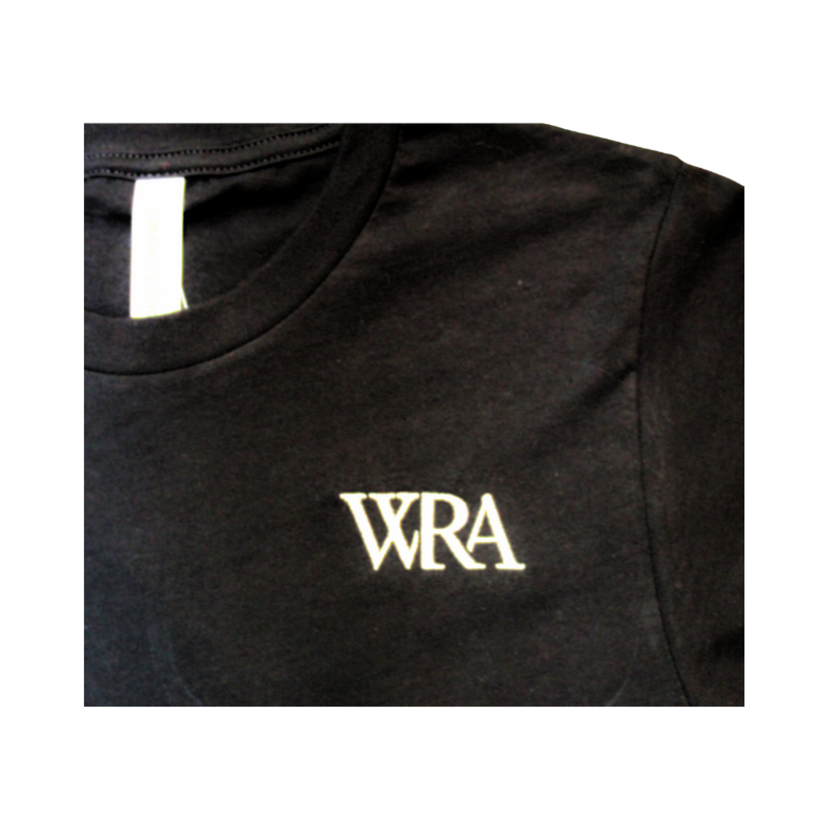 Magnolia Blu Ladies Long Sleeve Black Tee WRA Left Chest Logo