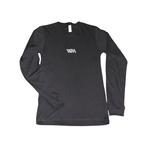 Magnolia Blu Ladies Long Sleeve Black  Tee WRA White Logo