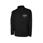 Charles River Apparel Men's Black Textured Fleece