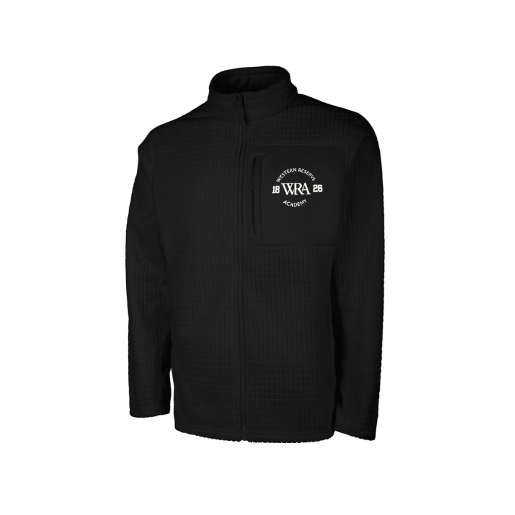 Charles River Apparel Men's Black Textured Fleece