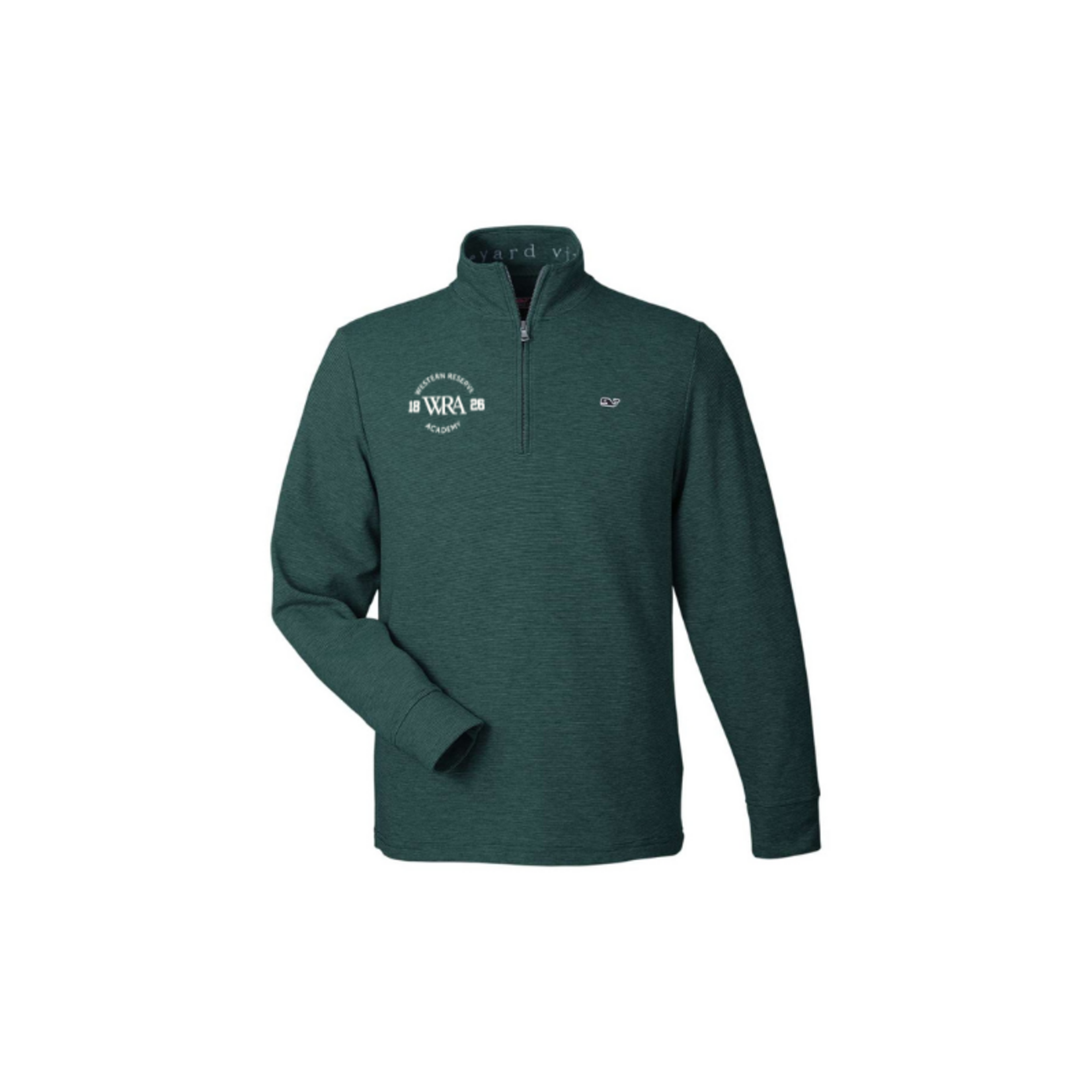 Vineyard Vines Men's Vineyard Vines Green Striped 1/4 Zip