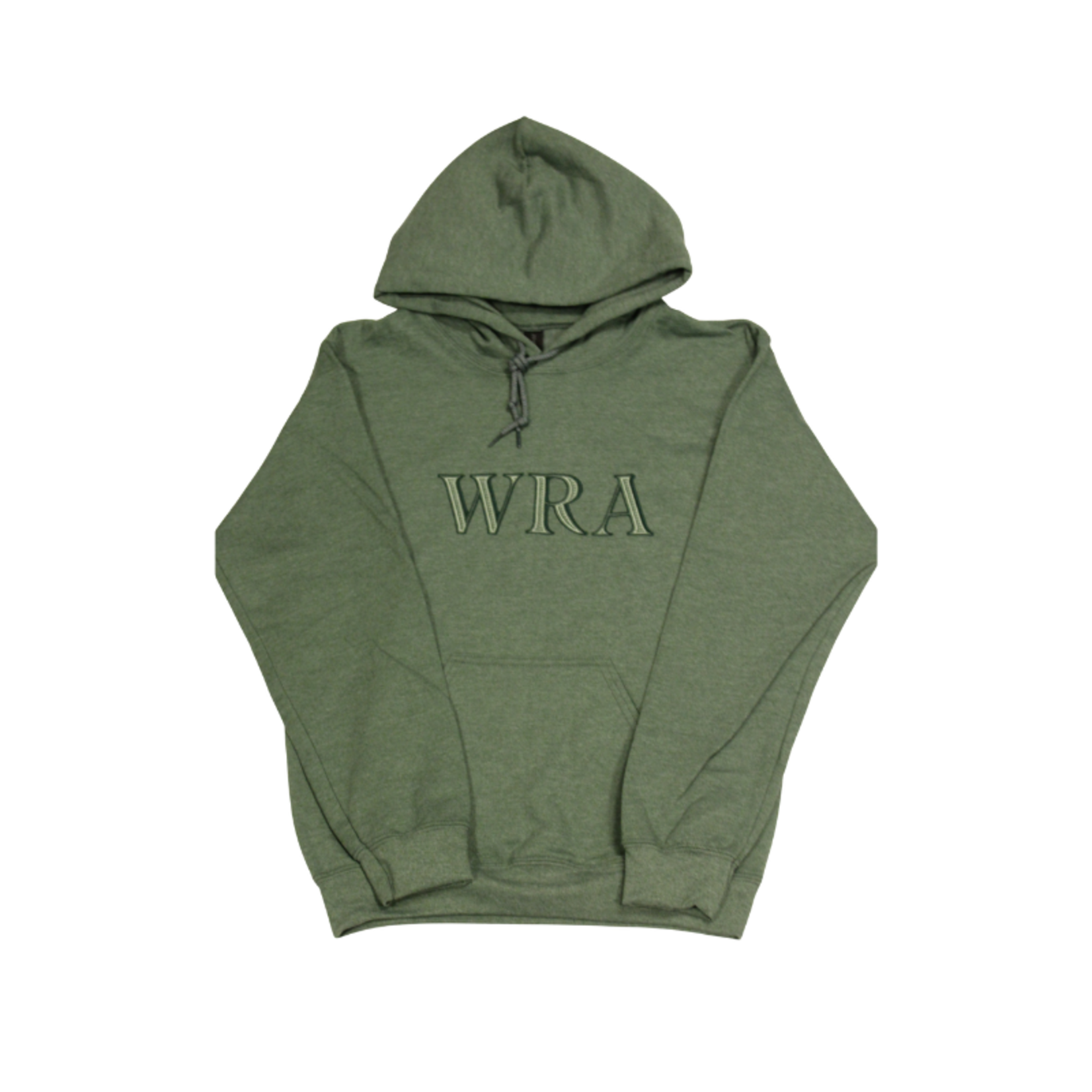 Gildan Unisex WRA Monogram Green Hoodie