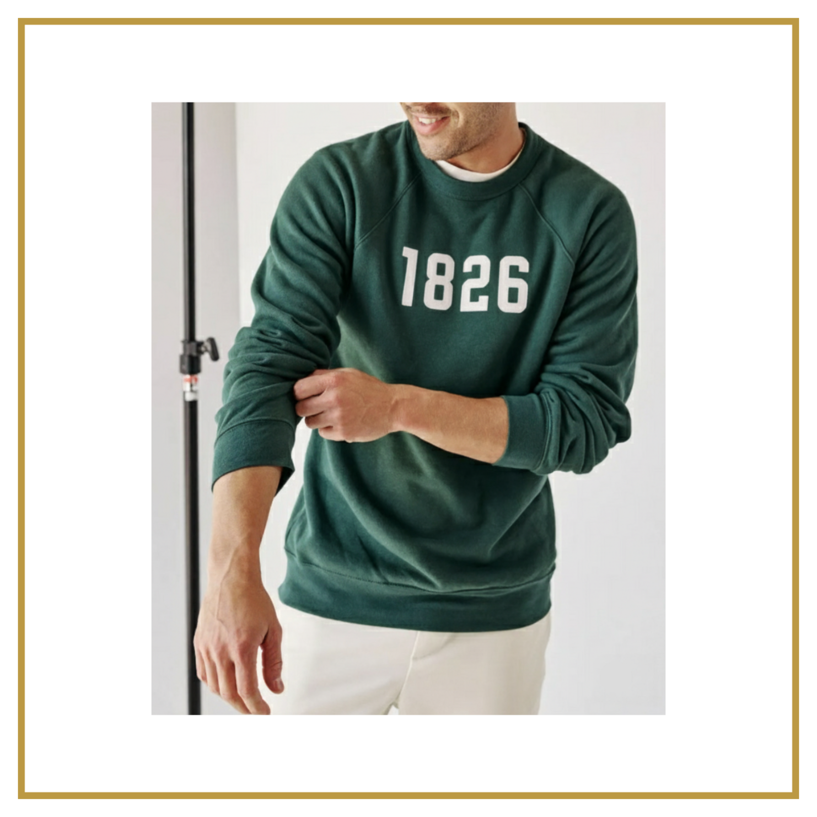Magill & Co. Hand-Stitched 1826 Sweatshirt by Magill & Co.