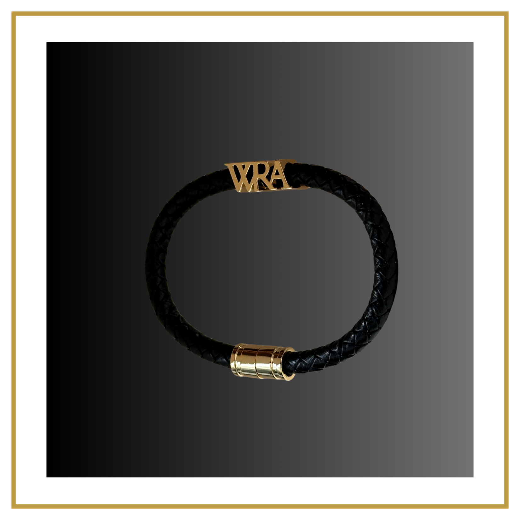 Ellen Duanmu Braided Leather WRA Bracelet