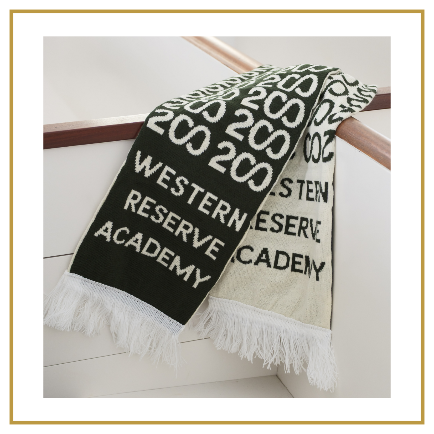 200 Repeat Logo Knit Scarf