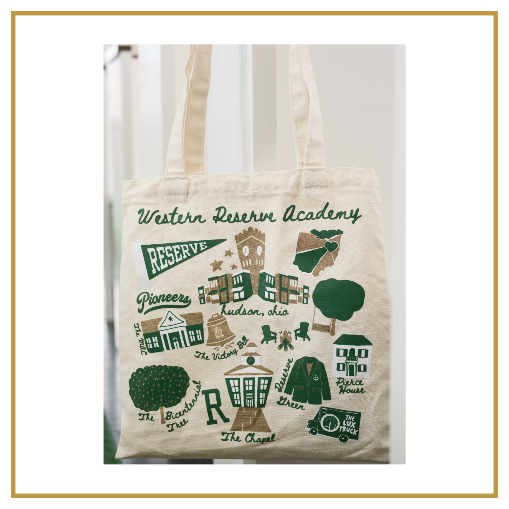 Western Reserve Academy Illustrated Tote