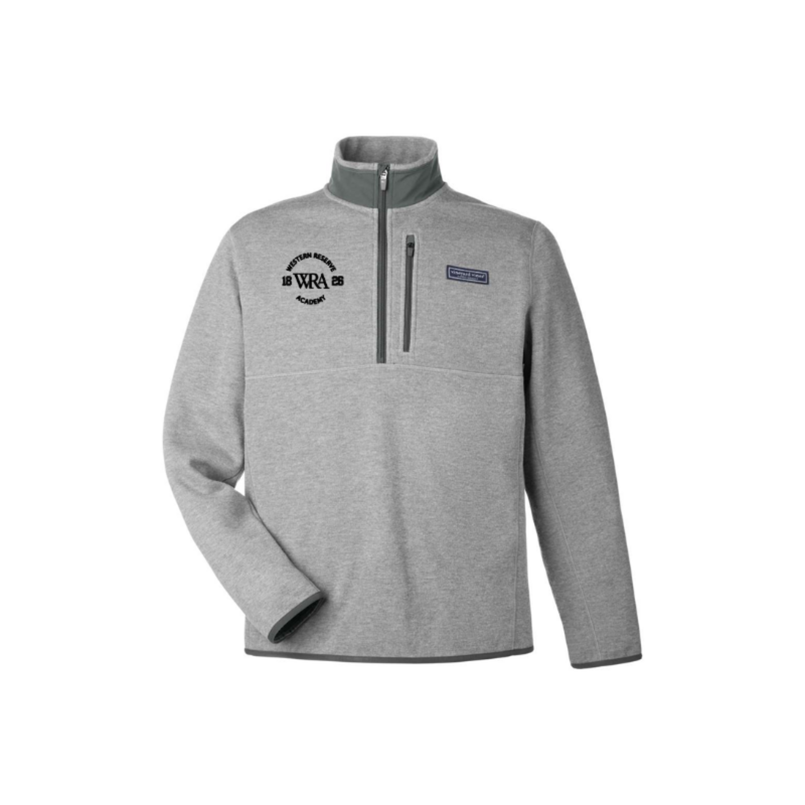 Vineyard Vines Men's Vineyard Vines Grey Sweaterfleece 1/4 Zip