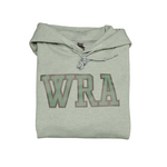 Gildan Unisex Heavy Blend Heather Green WRA Logo Hoodie