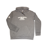 Adidas Unisex Dark Grey Adidas Fleece Hoodie Screen Print Est.1826  Large