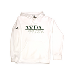Adidas Unisex White Adidas Hoodie  Green/White Logo
