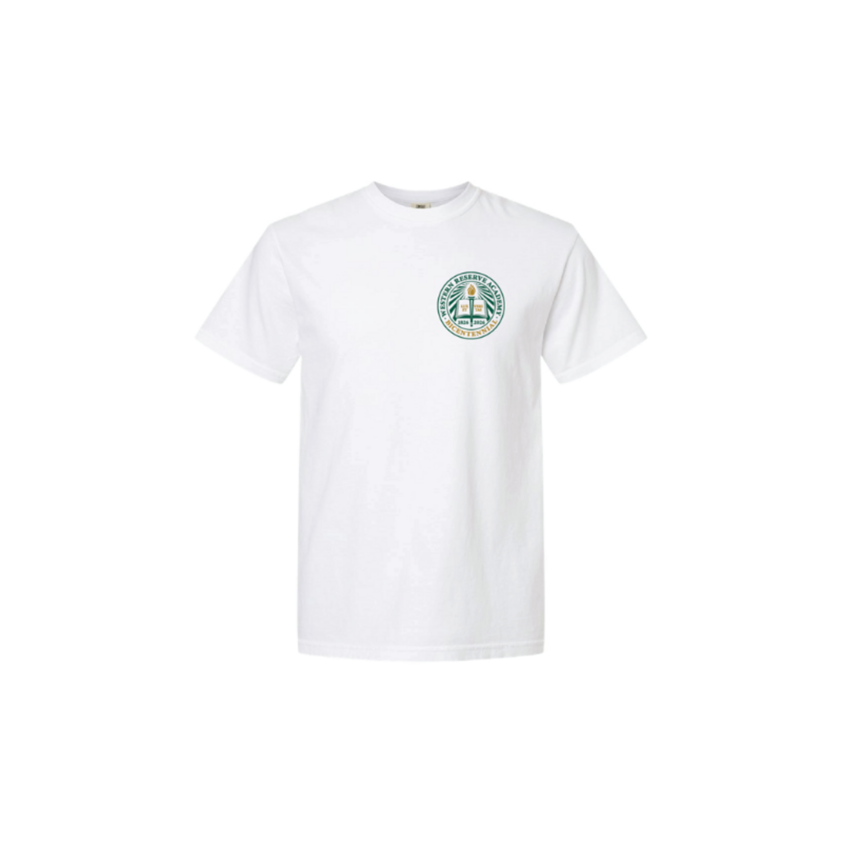 Bicentennial Tree White Tshirt Adult