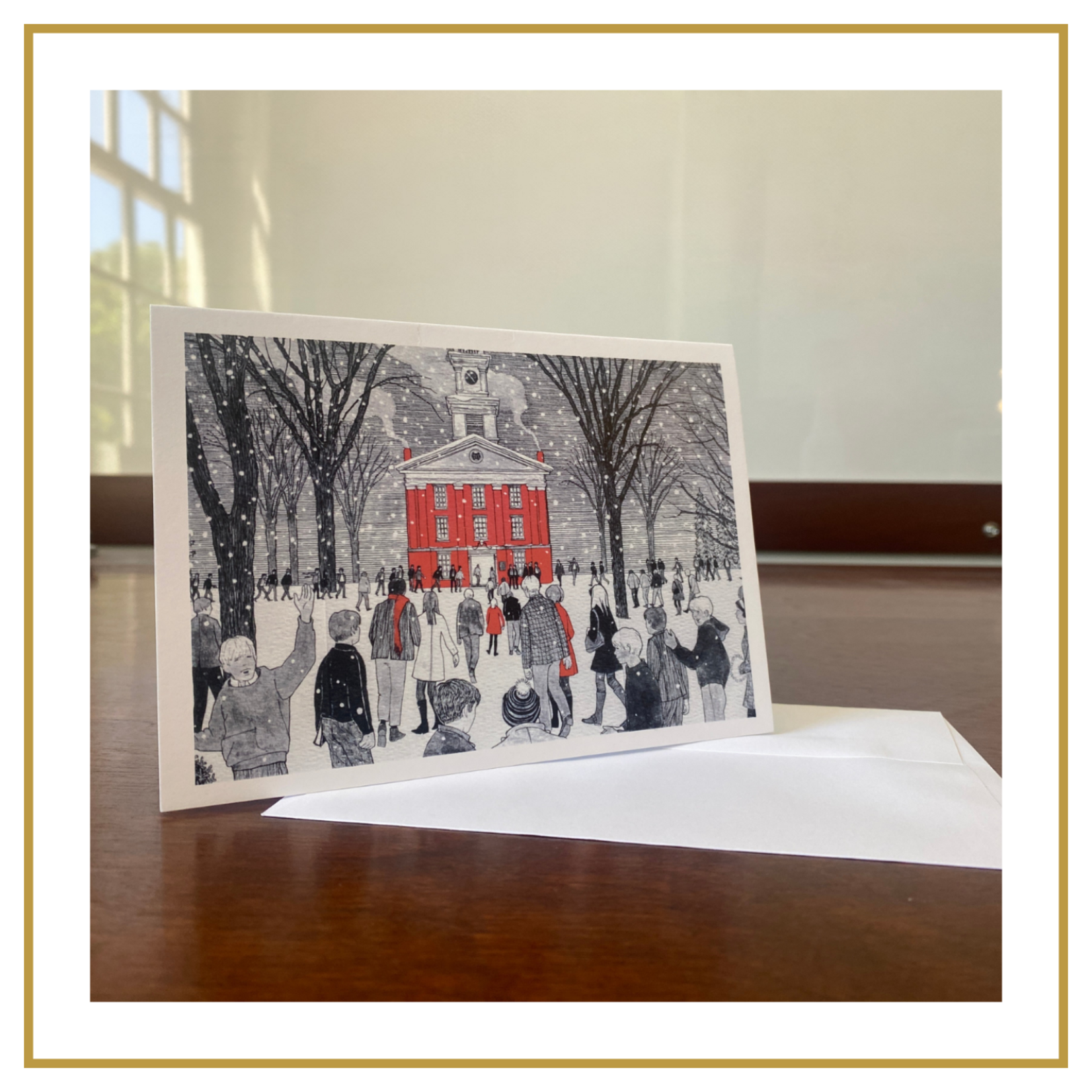 Anne Burnhan Anne Burnhan Chapel Greeting Card
