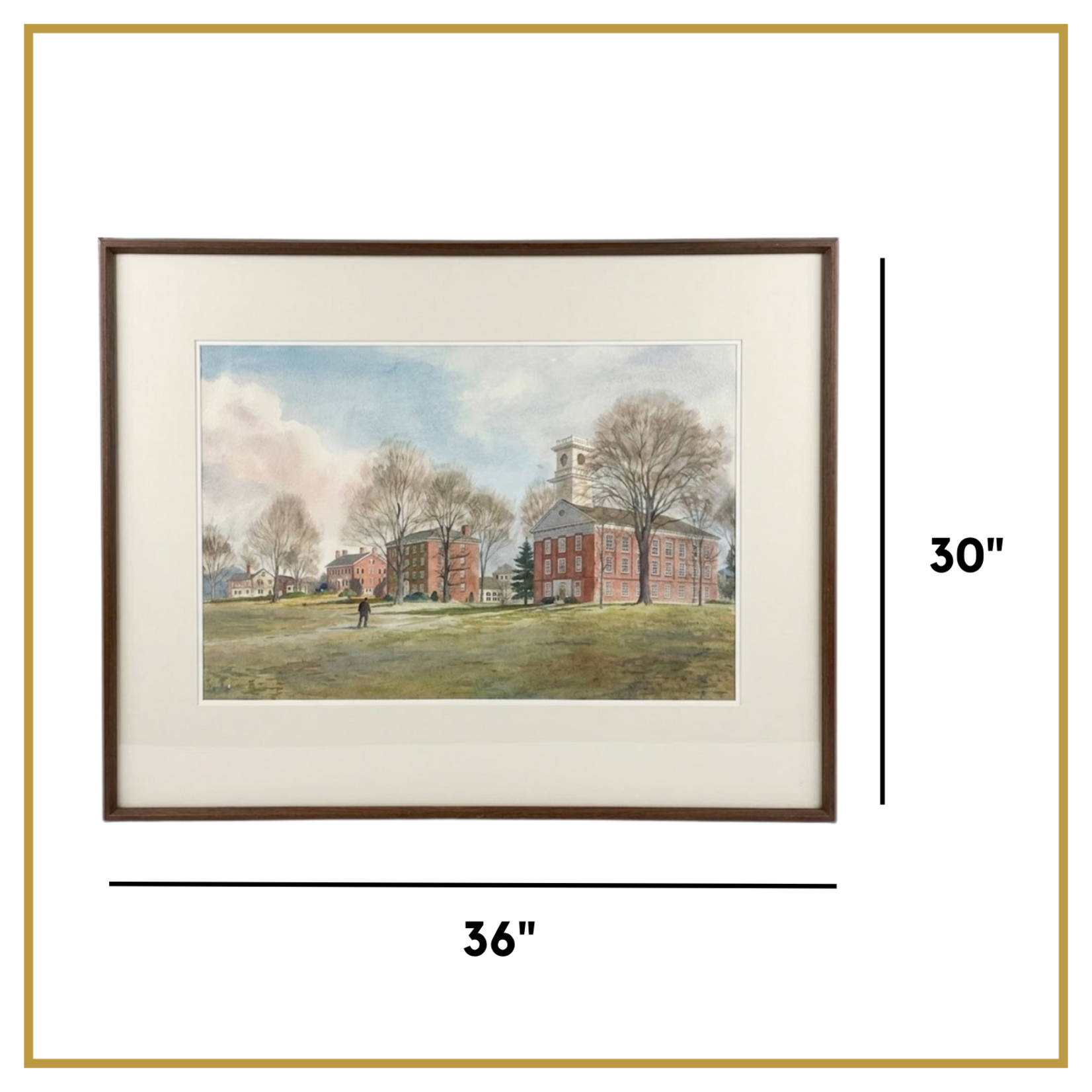 Hilary Sheeter Hilary Sheeter Original Watercolor Framed Painting