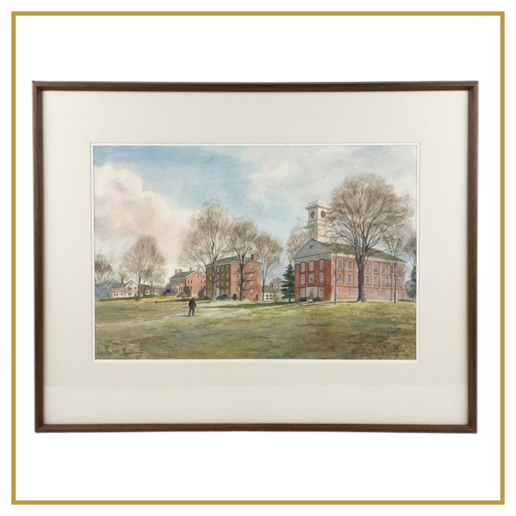 Hilary Sheeter Hilary Sheeter Original Watercolor Framed Painting