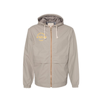 Unisex Vintage Khaki Rain Jacket