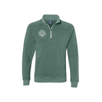 J. America Men's J. America Green 1/4 Zip