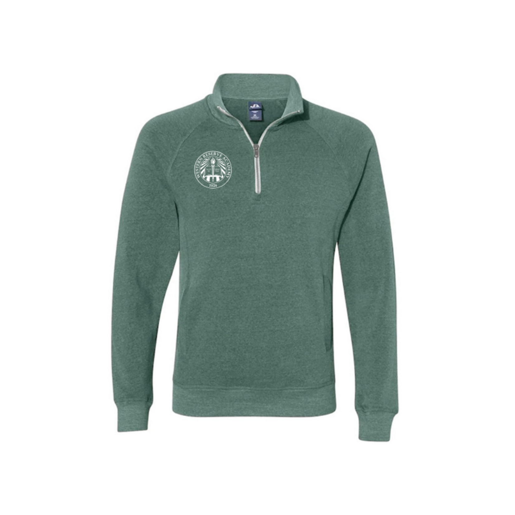 J. America Men's J. America Green 1/4 Zip