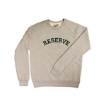 MV Sport Unisex Vintage Grey Crewneck Sweatshirt Green RESERVE
