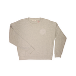 Vineyard Vines Women's Vineyard Vines Round Logo Grey Crew Sweatshirt M