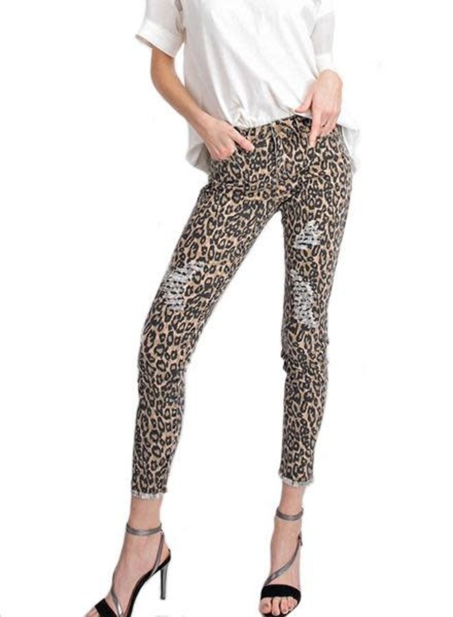 leopard jean