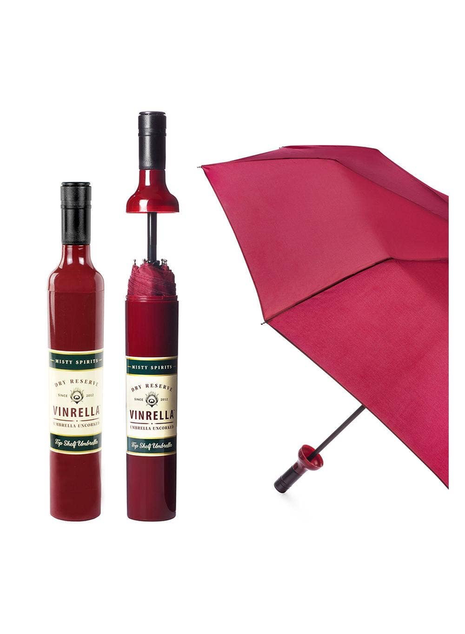 Vinrella Burgundy Wine Bottle Umbrella
