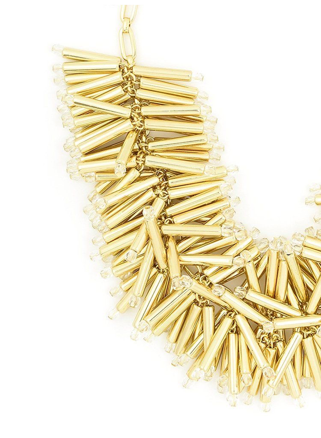 The Firecracker Necklace In Gold
