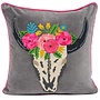 Karma Living's To Die For Skull Cushion