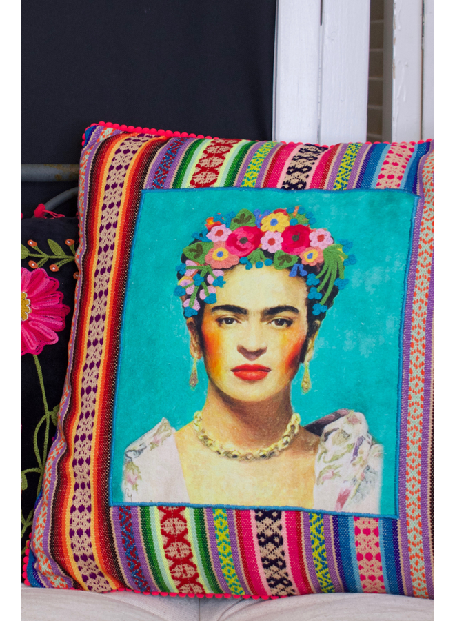 Karma Living's Patched Frida Pillow