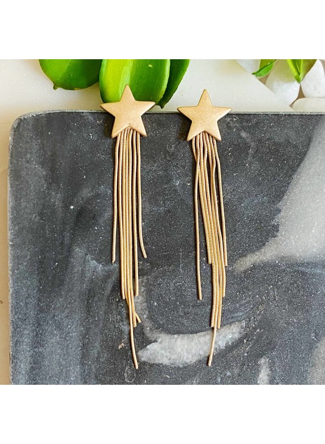 Star Streaming Earrings