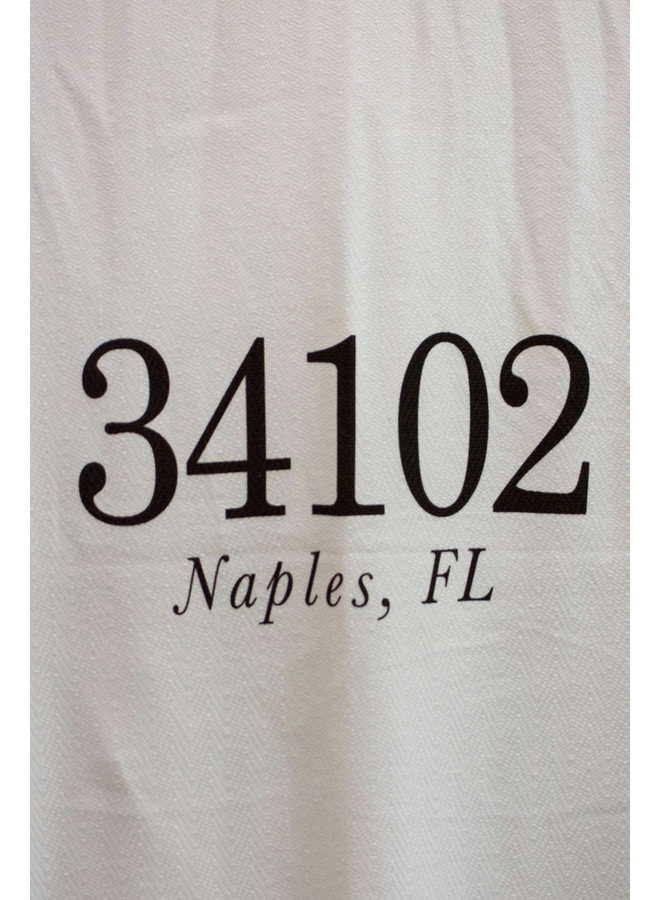 34102 Naples, Fl Throw Blanket
