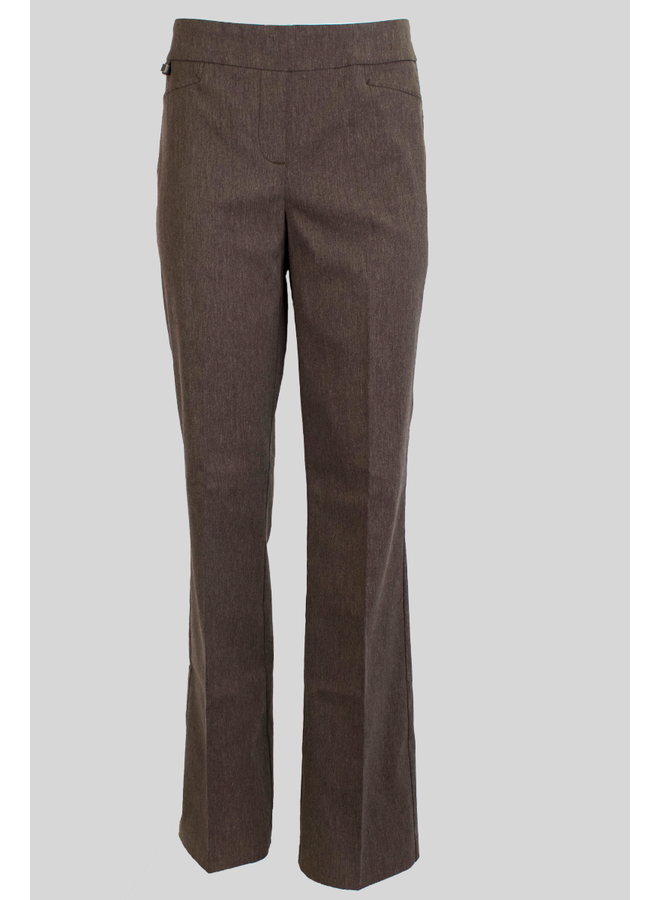 The Boot Leg Magic Pant In Heather Taupe
