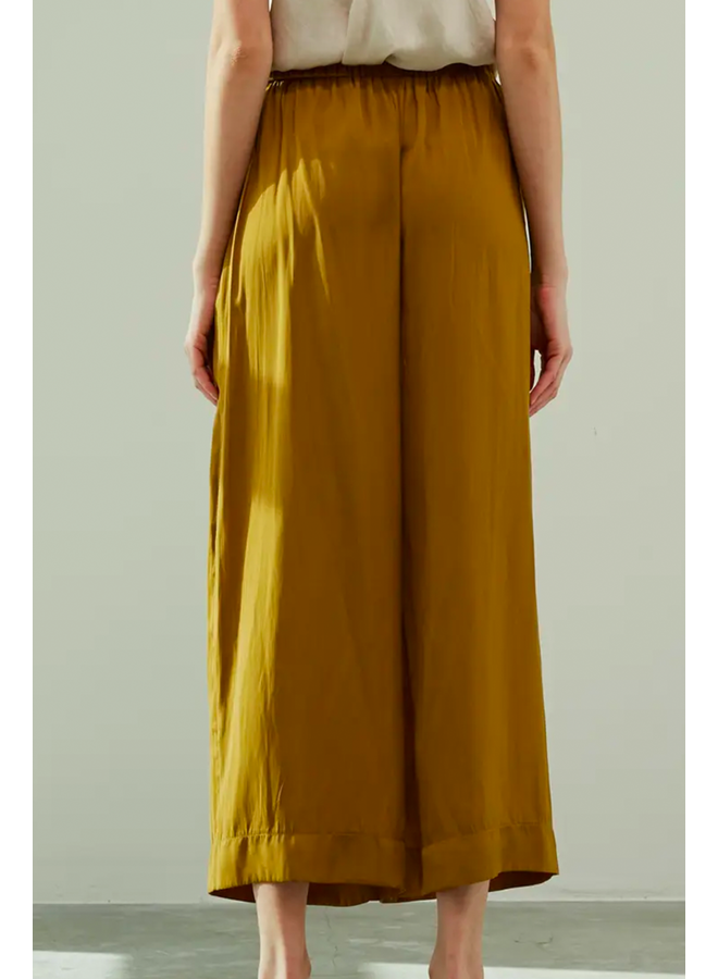 Satin Wide Leg Pants