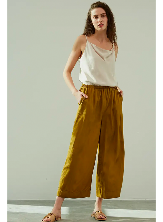 Satin Wide Leg Pants