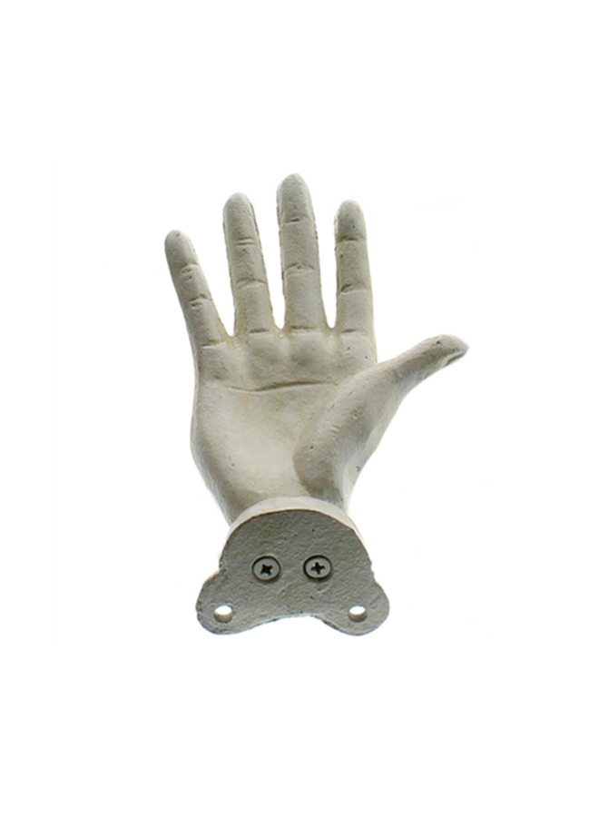 Wall Mounted Iron Open Hand - Right