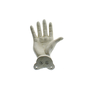 Wall Mounted Iron Open Hand - Right