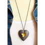 Butterfly Heart Locket