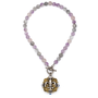 French Kande Lavender Mix Necklace