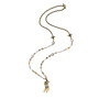 French Kande La Lune Rattan Necklace