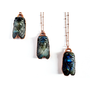 Carved Labradorite Cicada Necklace
