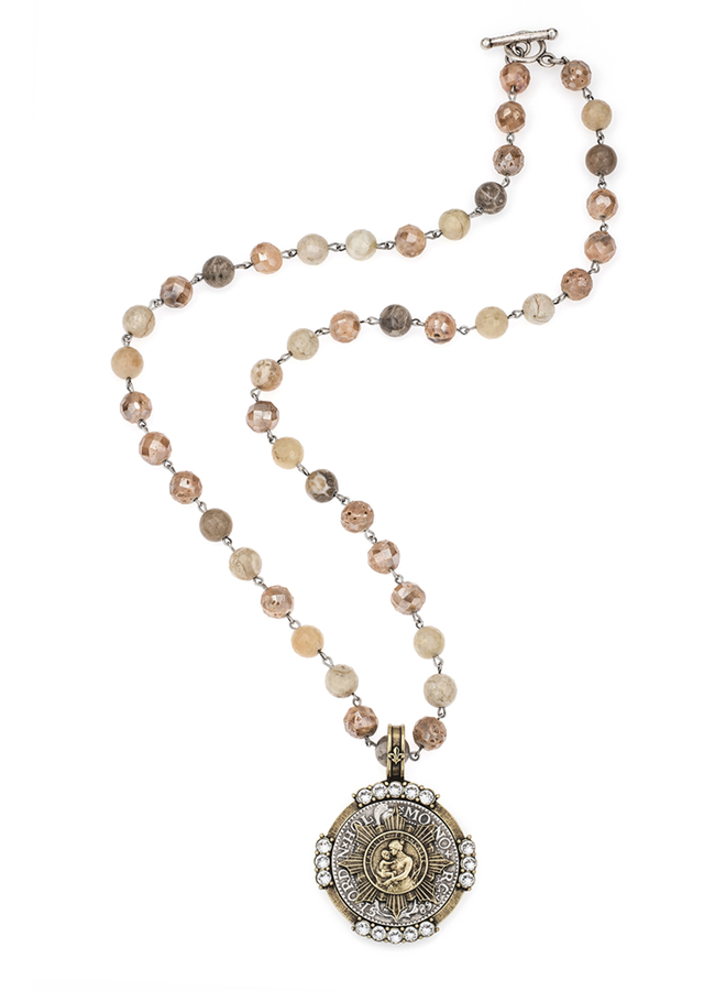 French Kande Sunrise Mix & William Patrie Necklace