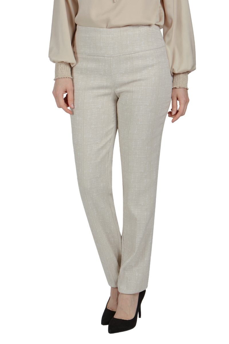 Renuar Comfort Pant In Cashew Print - Shady And Katie - Shady And