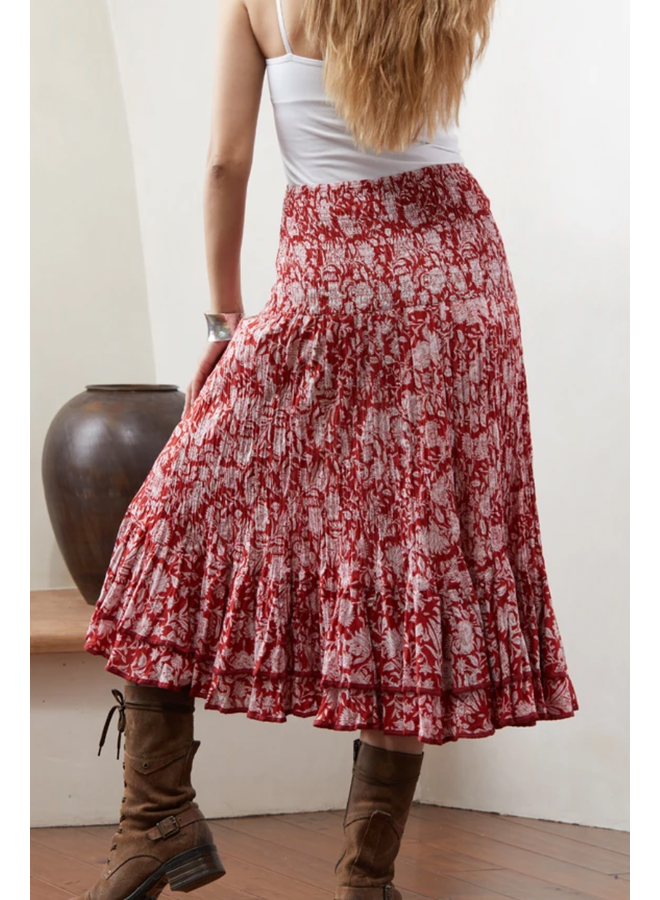 Macarena Short Skirt In Desert Rose