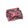 Crunchy Love Wide Headband In Neon Pink