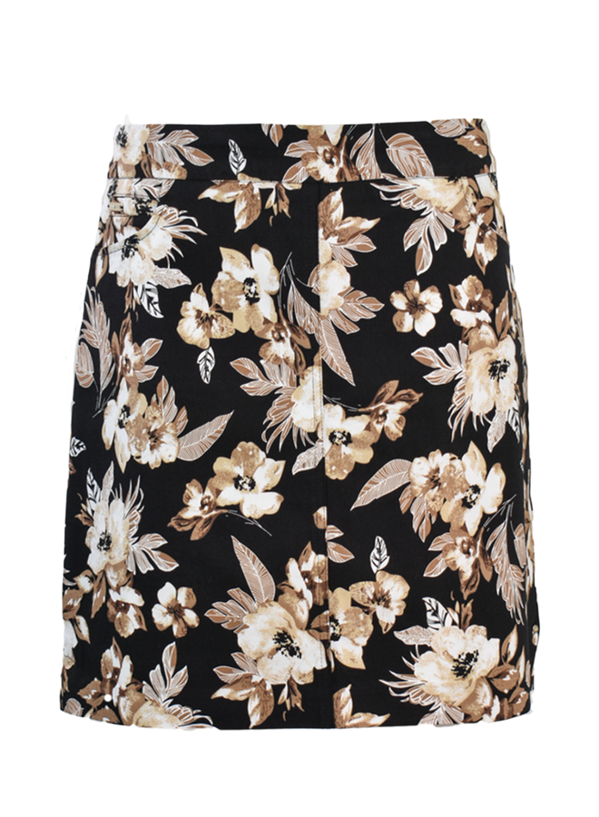 Renuar Skort In Cashew Floral