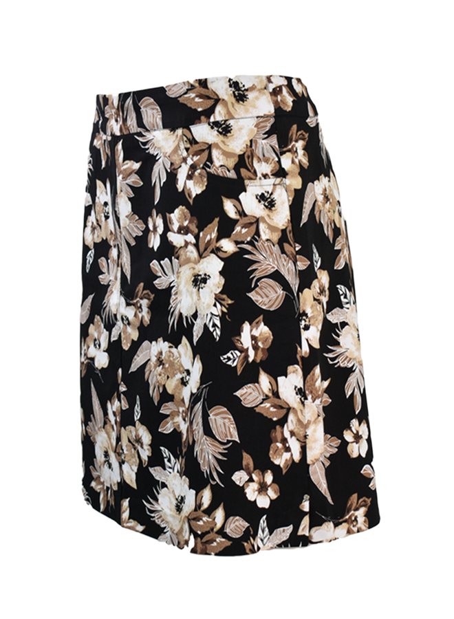 Renuar Skort In Cashew Floral - Shady And Katie - Shady And Katie